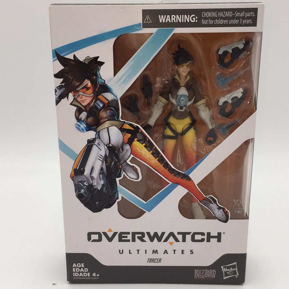 Overwatch Ultimates Tracer 6” Action Figure Hasbro New in Box